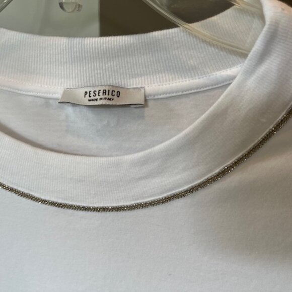 New unused Peserico white top size 44 - Picture 3 of 4